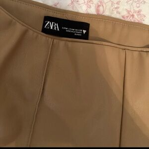 Zara Leather Pants